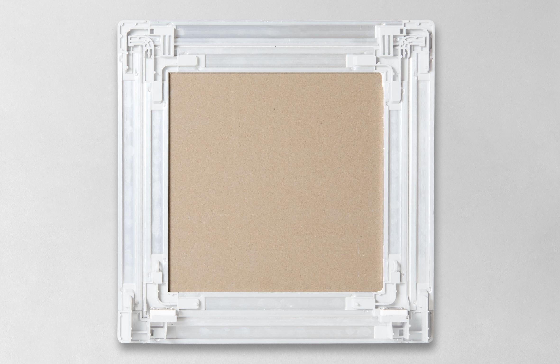 NAMCP04083BDW BOTOLA D'ISPEZIONE DOR IKA LASTRA 13 mm - 1 PZ - 40 x 80 cm TELAIO ALLUMINIO NATURALE VERNICIATO BIANCO - GUARNIZIONE E SPORTELLO in CARTONGESSO