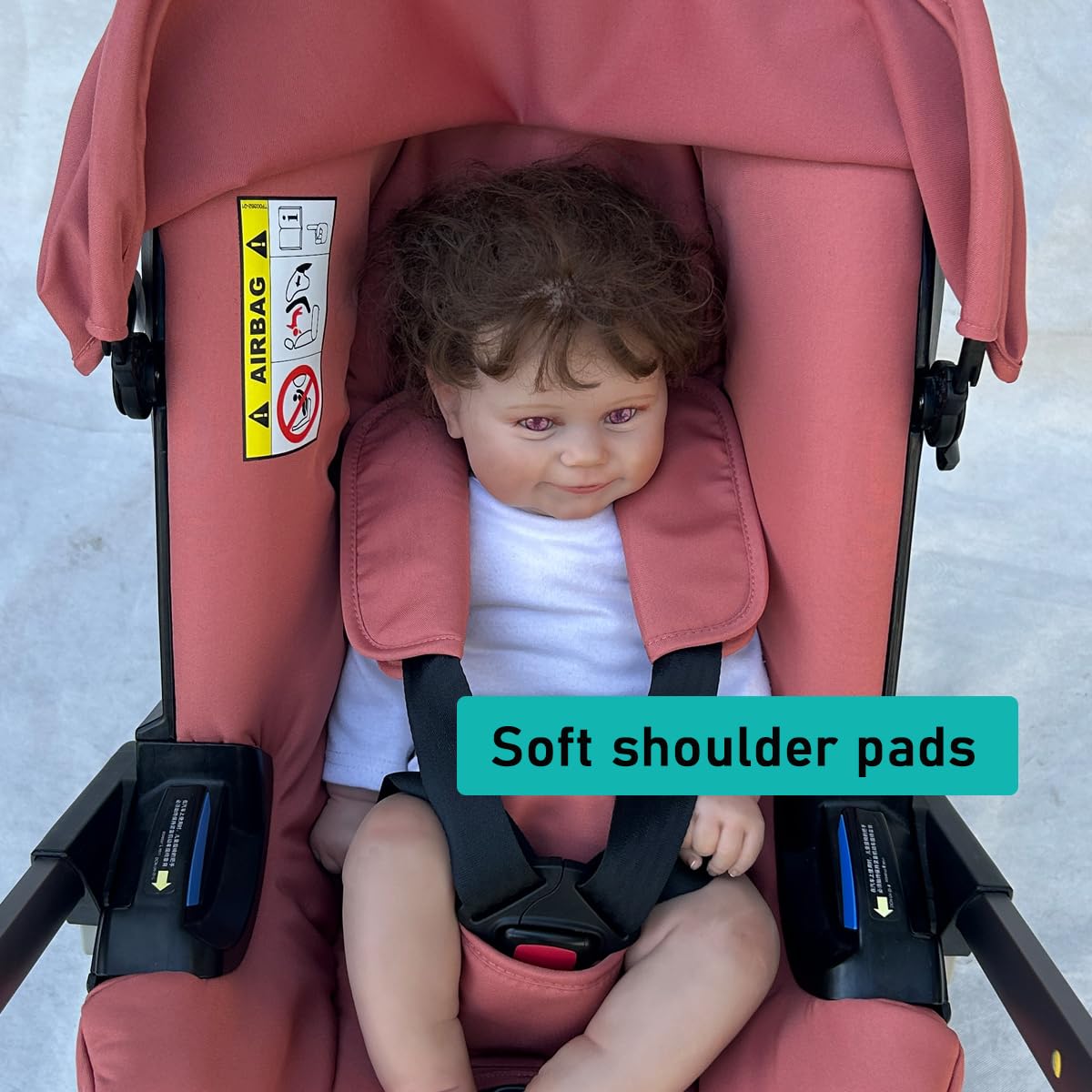 【美品】doona+ ドゥーナ　ベビーカー　チャイルドシート　サンシェードレッド Amazon.co.jp: ベビーカー交換用キャノピー&シートクッションセット