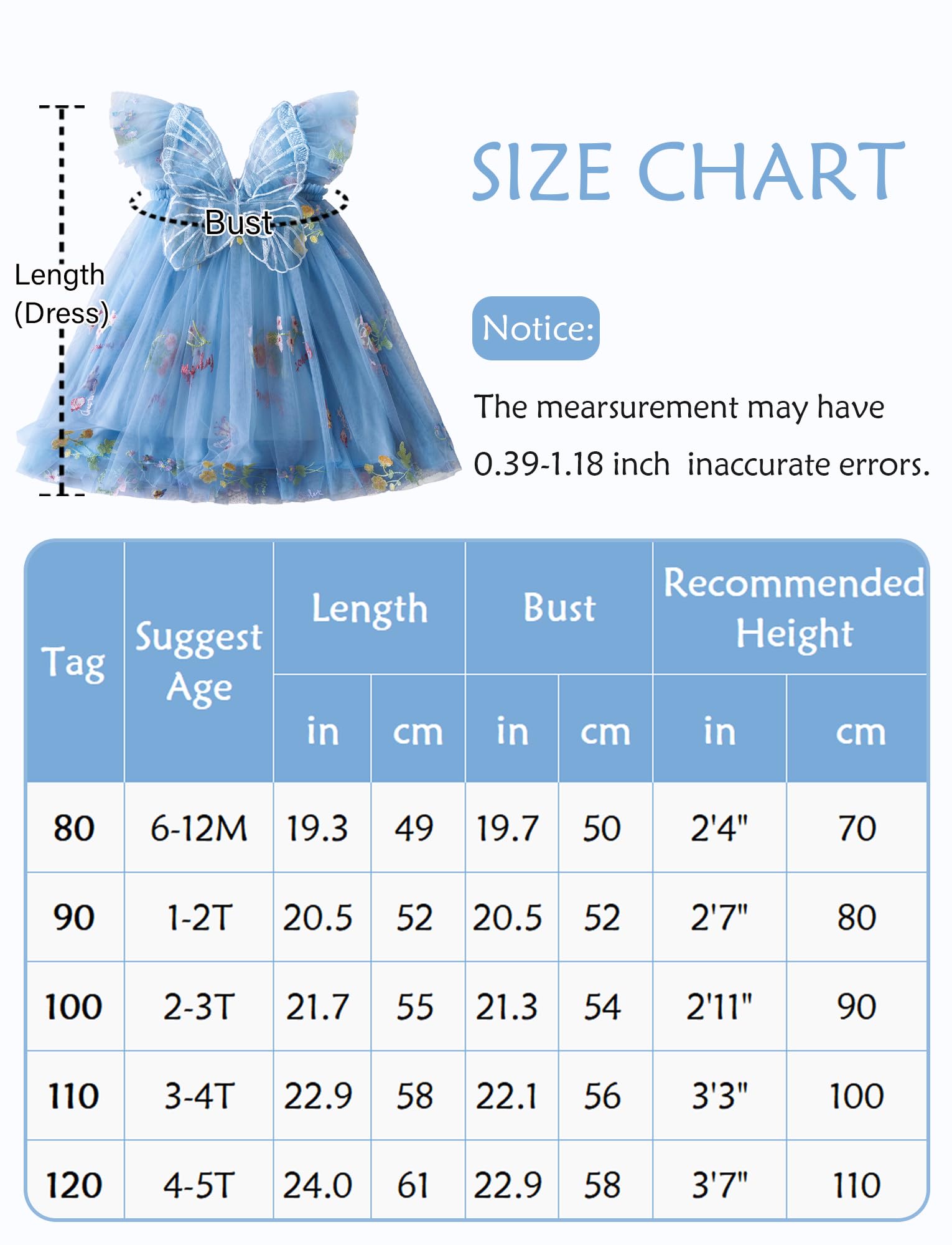 AIEOE Floral Vestido Sin Mangas para Bebé Princesa Niñas Algodón Vestidos de Verano para Fiesta de Carnaval para 6 Meses - 5 Años