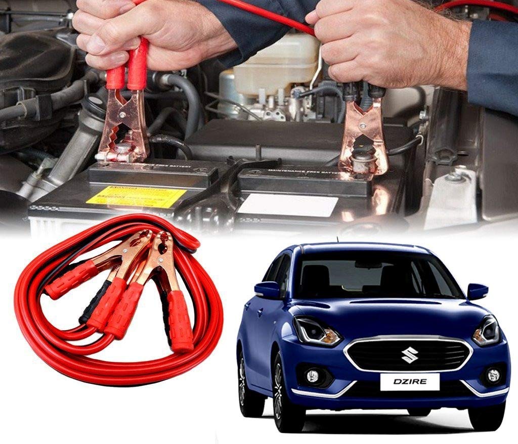 Universal Hub_Car 500 Amp Heavy Duty Jumper Booster Cables Anti Tangle Copper Core for Swift Dzire 2017-image-25