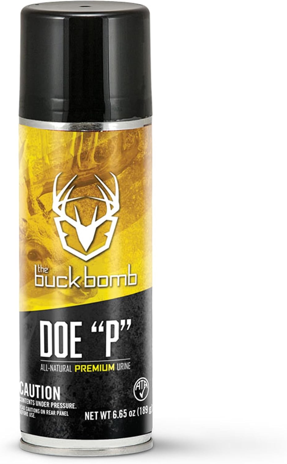 Hunters Specialties Buck Bomb Natural Doe "P" Aerosol Scent | Deer Buck Lure Hunting Pre/Post-Rut Scent Attractant for Hunting, 6.65 Oz (189 g.)