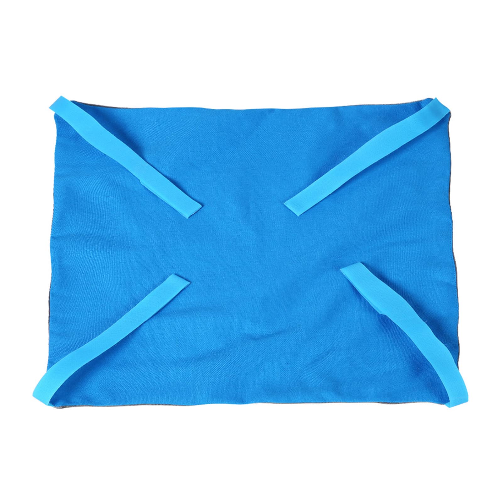 Hamac Suspendu Réversible pour Chat, Lit Suspendu Doux Et Respirant pour Animaux De Compagnie, Hamacs De Table Doux sous la Chaise, Tapis De Lit Suspendu pour Chiot, Chien, Cochon(L-Bleu)