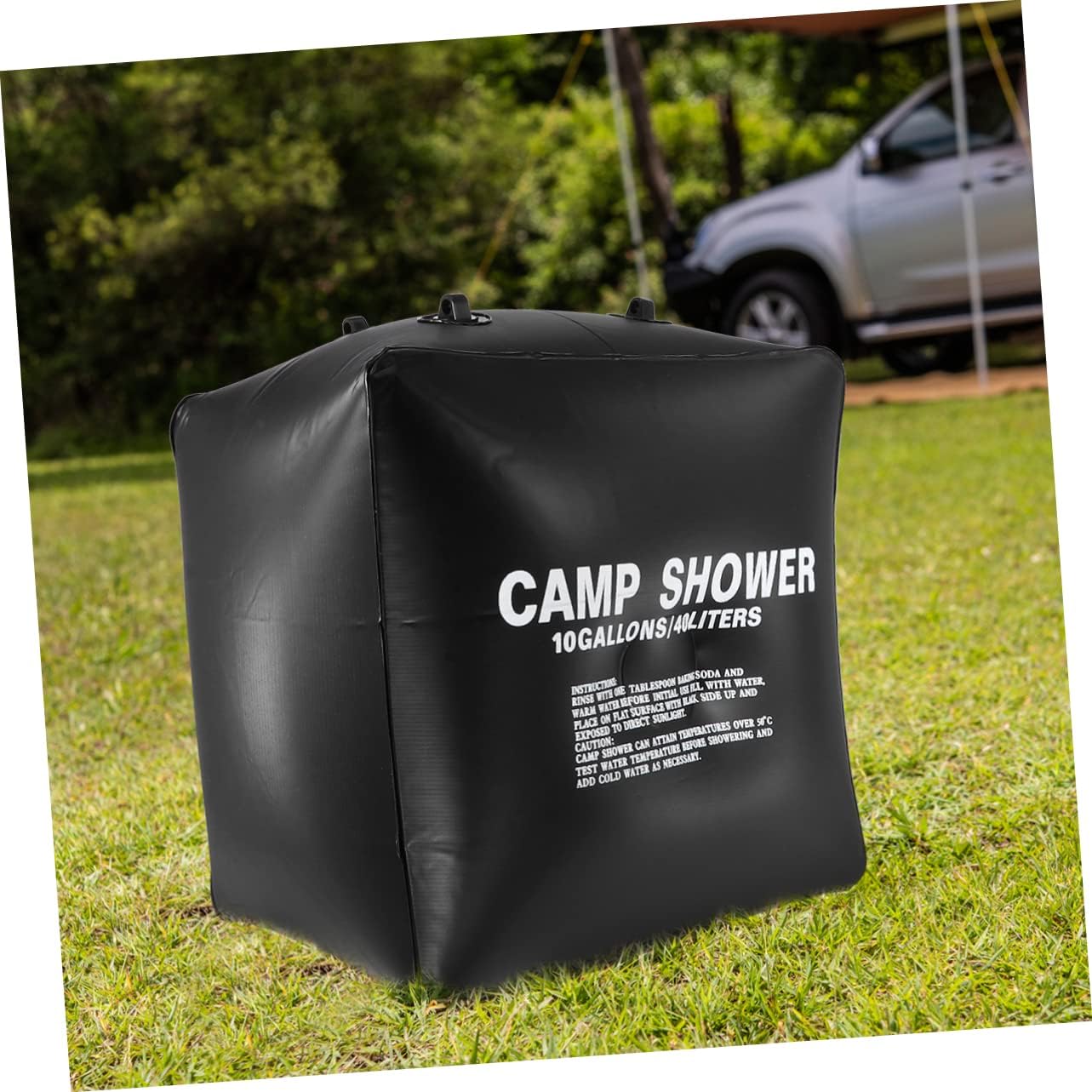 Solar Water Bag Portable Camping Shower Bag Mesh Rv Outdoor Shower Solar Heating for Anywhere