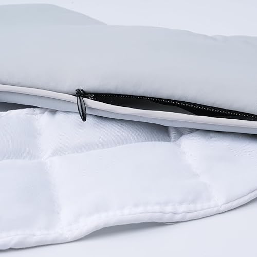 Miniatura 7 de Mr. Sandman Máscara de ojos ponderada para mujeres y hombres, máscara de ojos de elastano, agradable a la piel, bolsa de cuentas de vidrio ultrafina