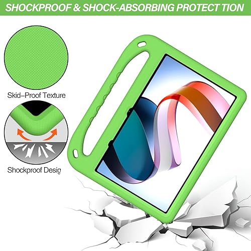 Miniatura 2 de Funda protectora ligera para Xiaomi RedMi Pad de 10.61 pulgadas lanzada 2022 para niños, ligera, de EVA, a prueba de golpes, funda protectora
