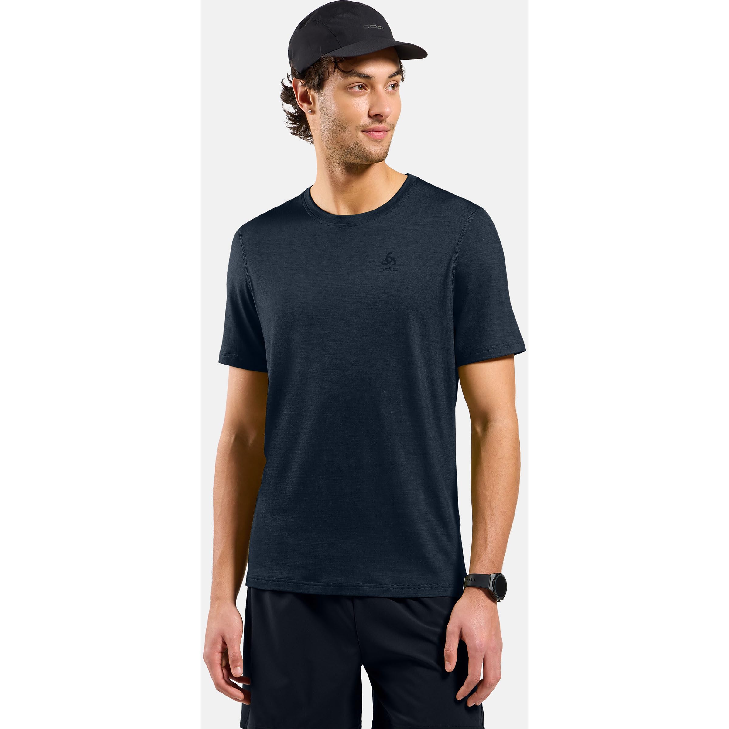 Odlo Merino 160 Baselayer męska lekka koszulka z krótkim rękawem