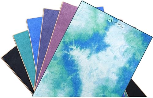 Miniatura 4 de AURORAE Synergy - Esterilla de yoga caliente 2 en 1 con toalla de microfibra antideslizante integrada. No se resbala, no se amontonaprotege contra