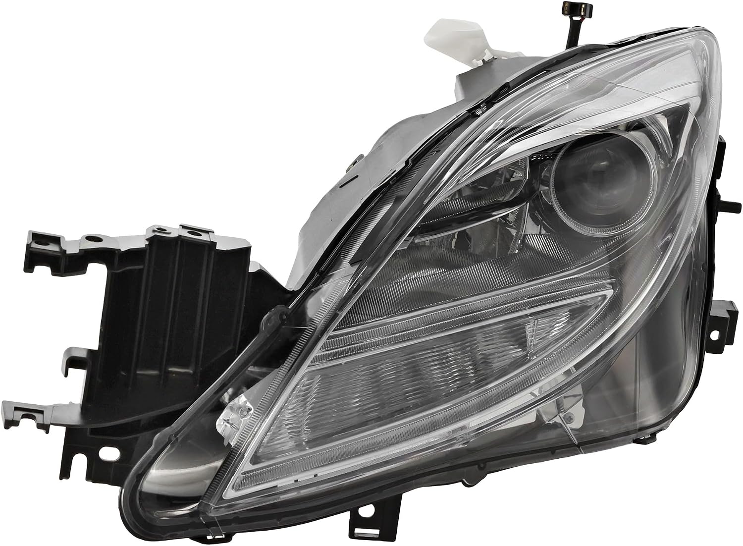 Compatible with 09-10 Mazda6 Front Halogen Headlight Headlamp Lens Housing without Bulb Left Driver Side