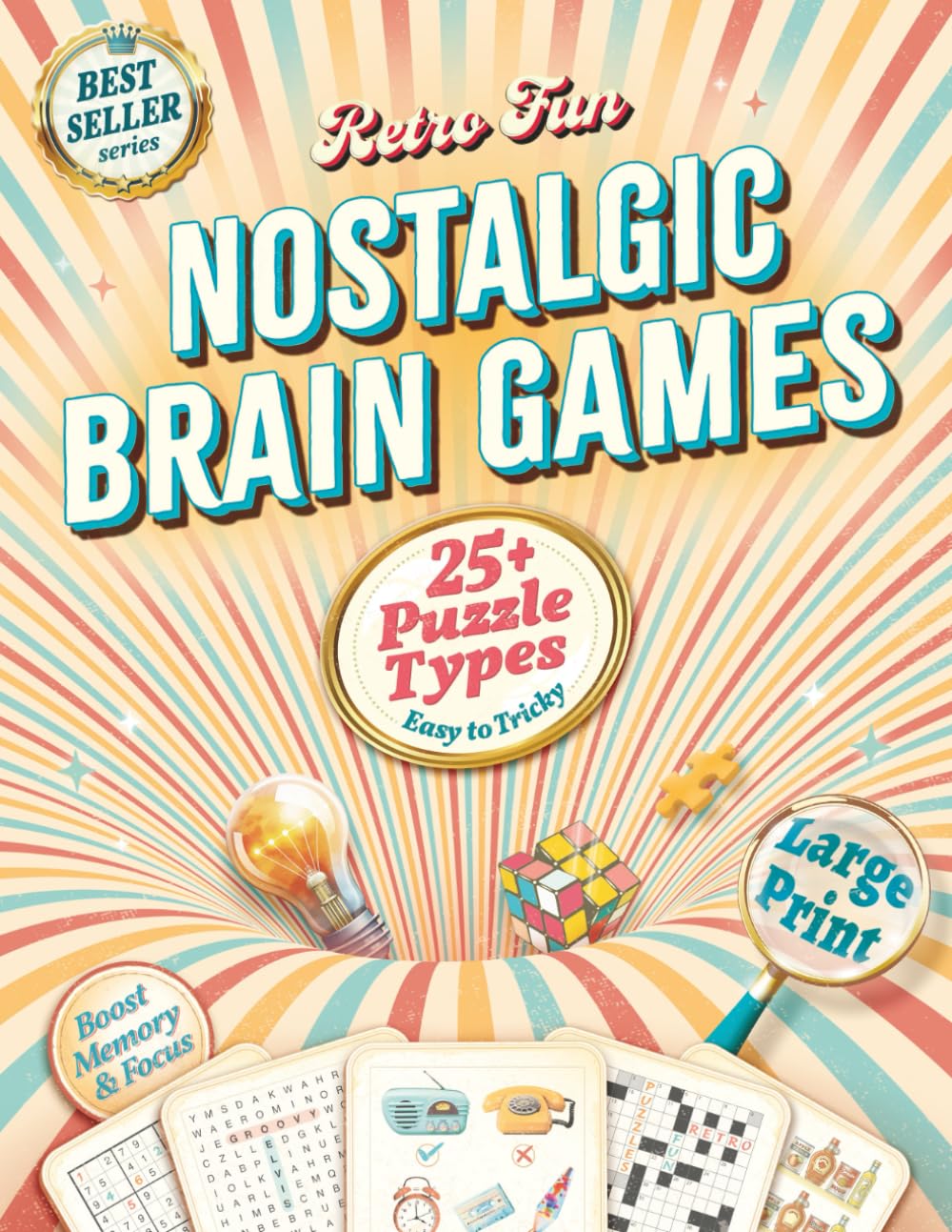 Retro Fun Nostalgic Brain Games