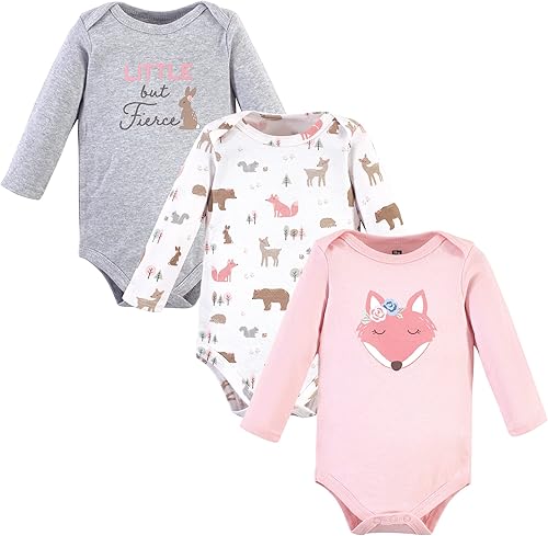 Hudson Baby - Body de algodón de manga larga para bebé