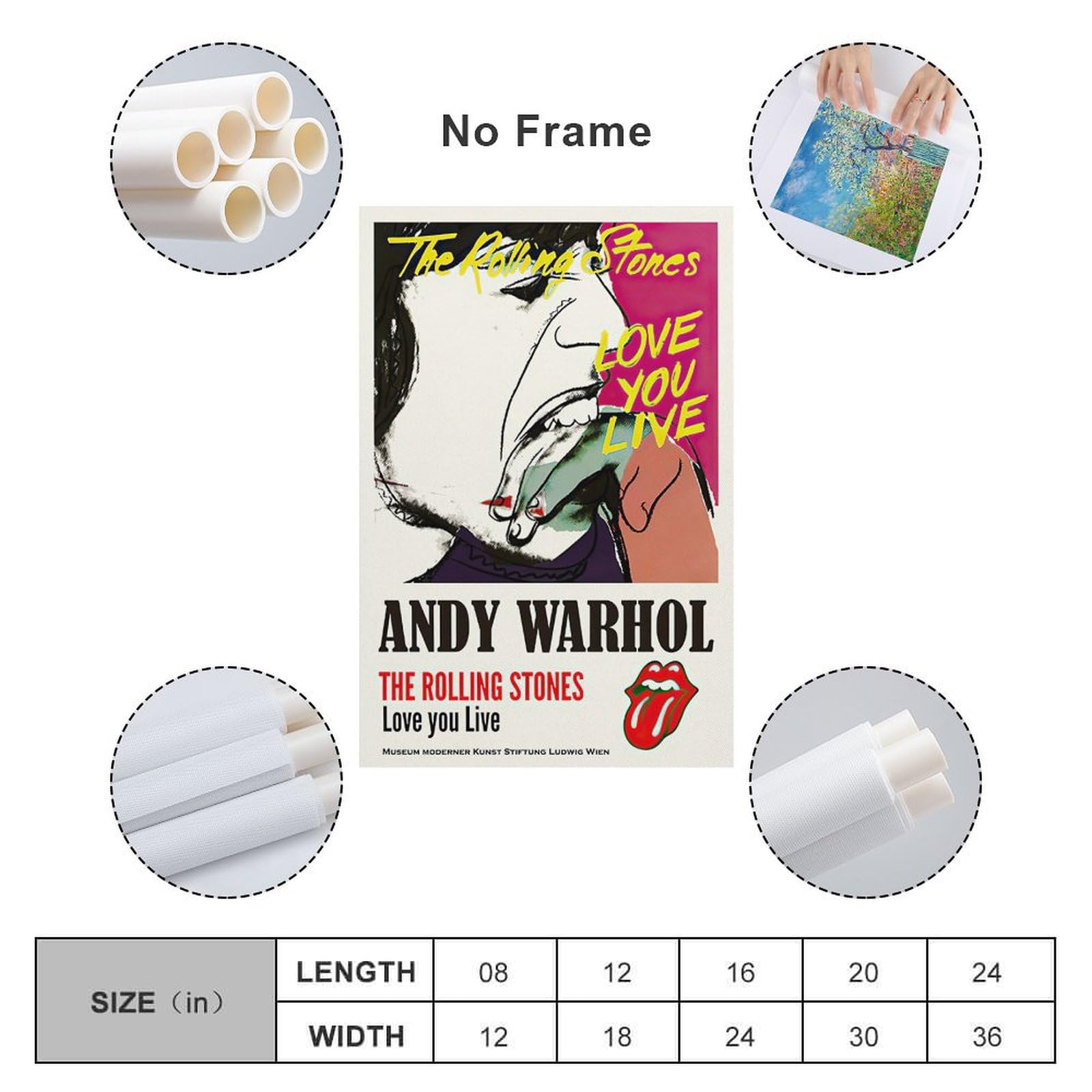 Amazon.co.jp: アンディ・ウォーホル『ローリングストーンズ展