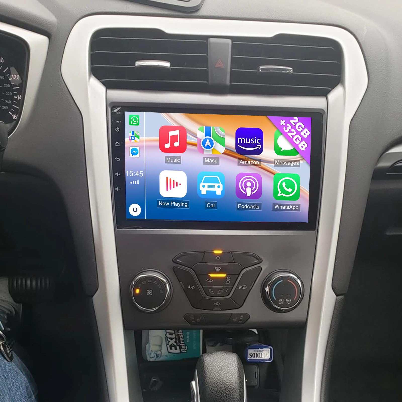 Amazon.com: EWLSAC Android 13.0 Double Din Car Stereo for Ford