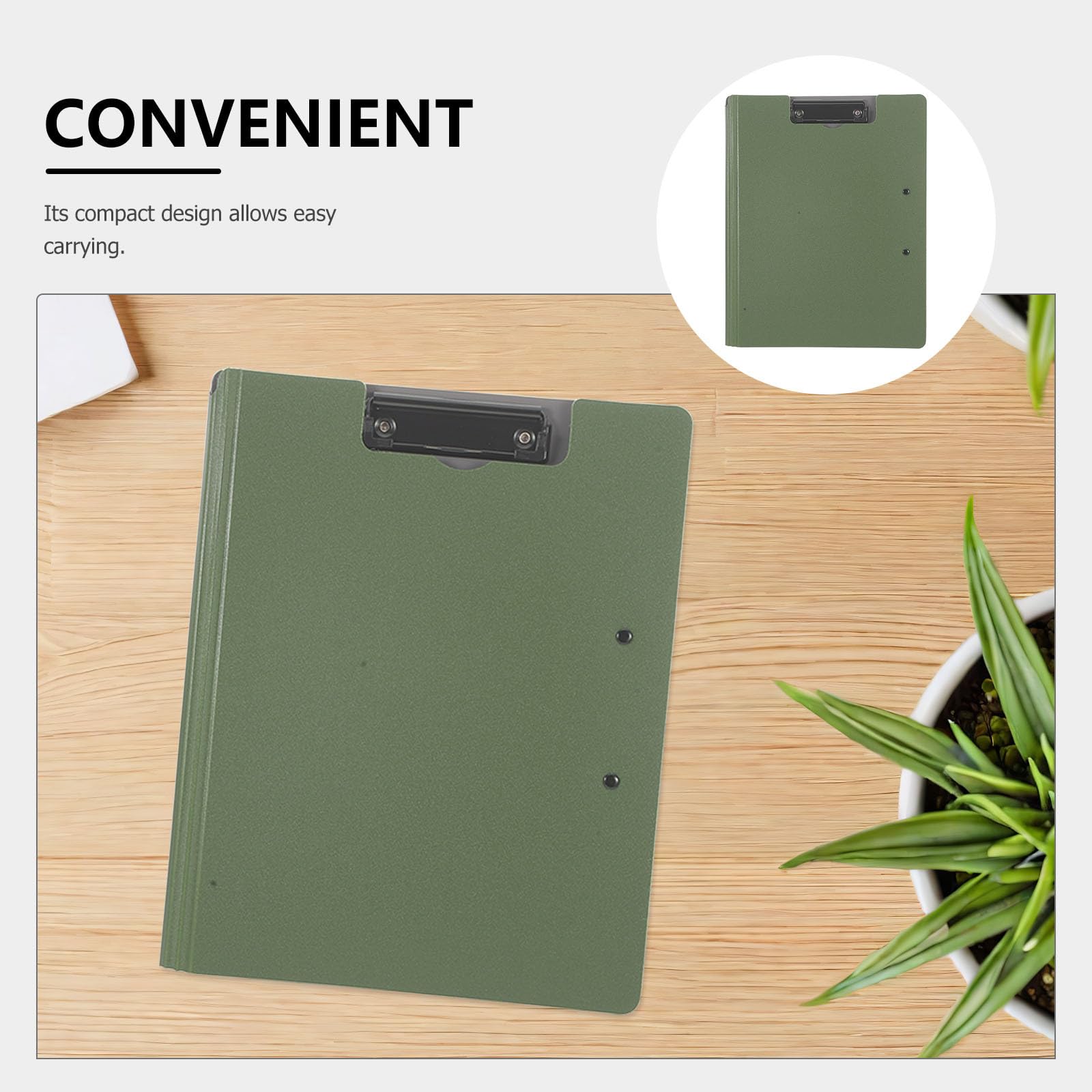Vaguelly 6pcs Porte-blocs A4 Panneau Porte-documents Multifonctionnel avec Agrafeuse Horizontale et Verticale pour Bureau et Salle de Classe