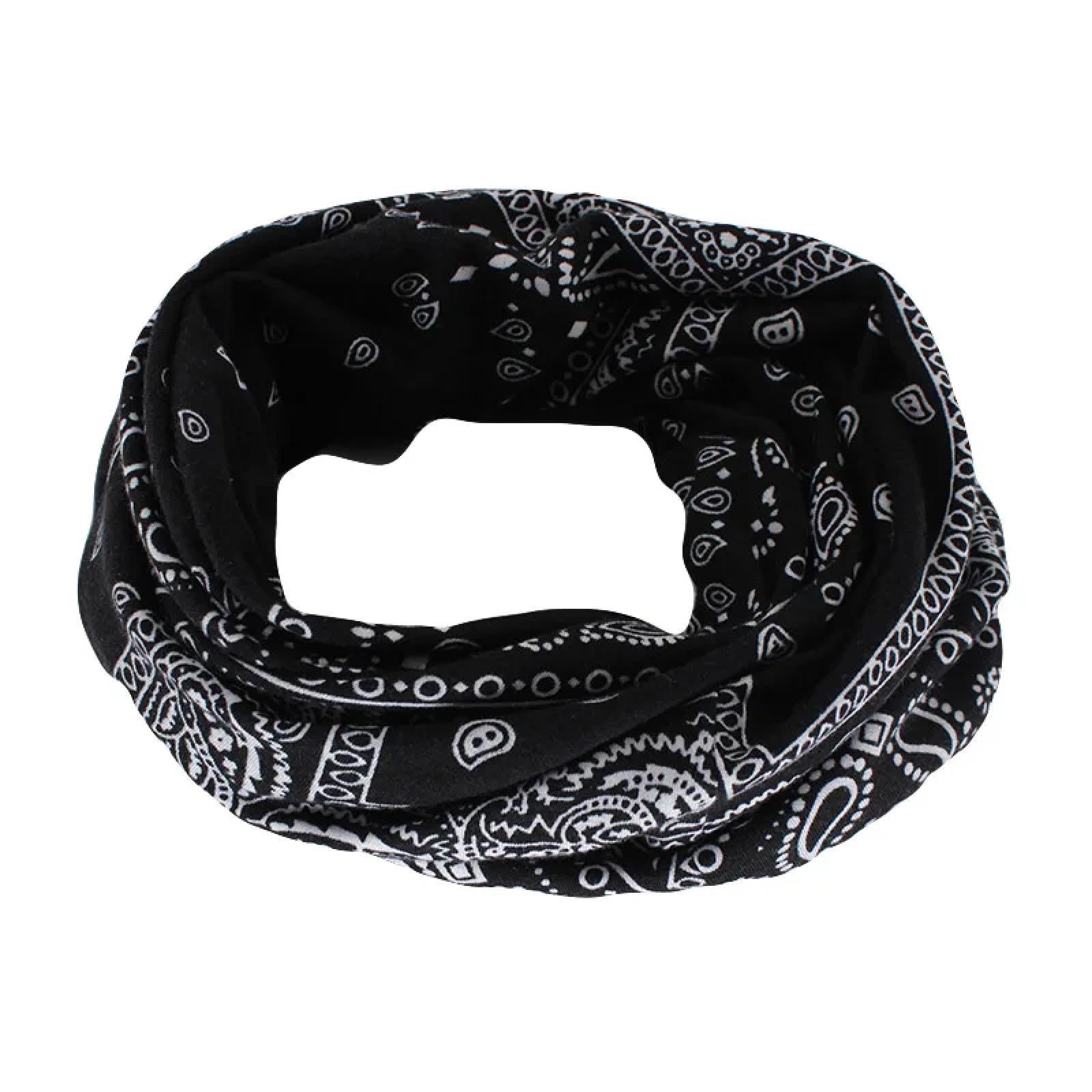 SiVaji Casquettes Bonnets Chapeaux Bonnet Tricoté Floral Bonnets Automne Chaud Coton Chapeau Filles Double Utilisé Beauté Écharpe Skullies