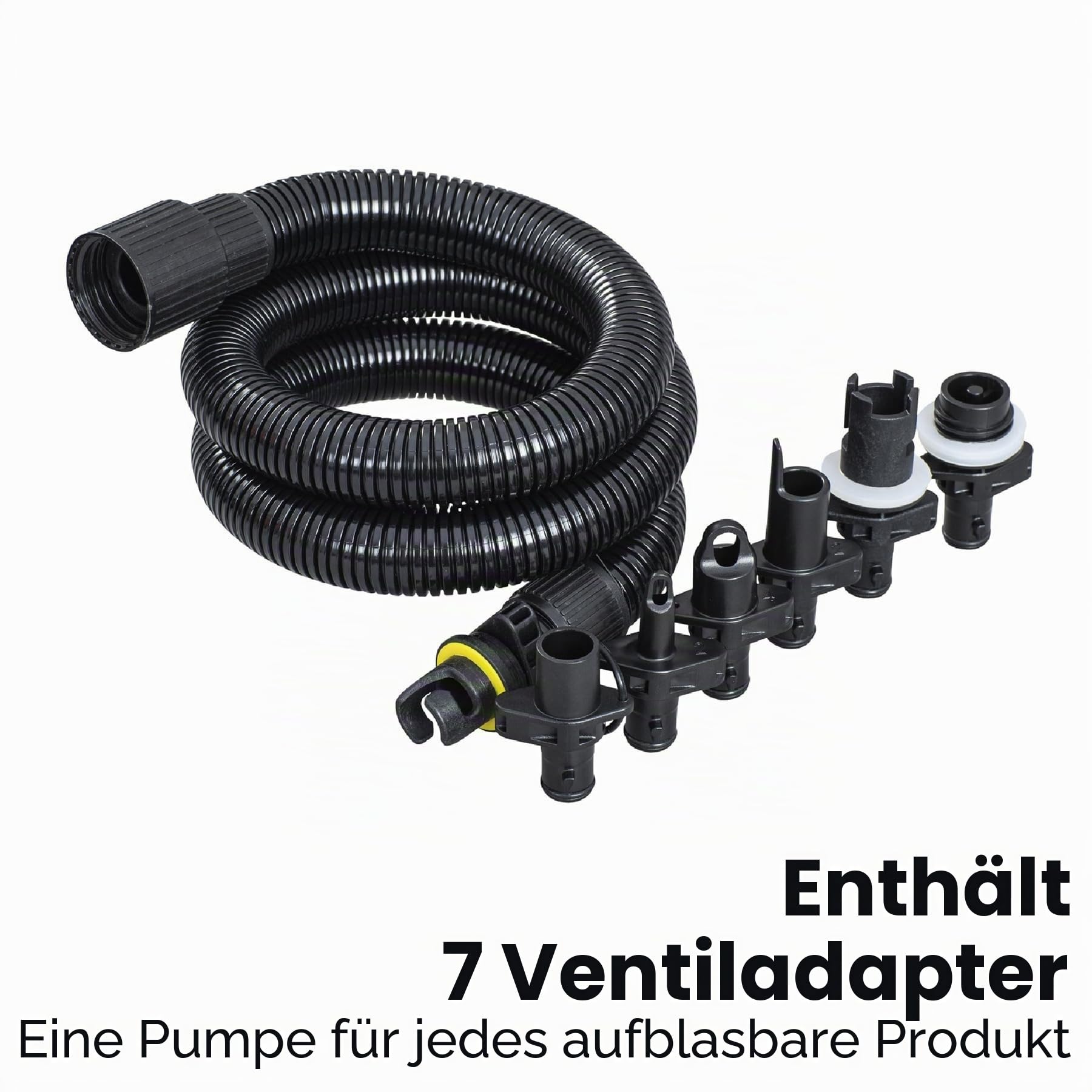 Bestway Powergrip Hochdruck-Elektropumpe 20 PSI – Elektrische 12V SUP Pumpe für Stand Up Paddle Boards, Schlauchboote & Luftmatratzen, Autoanschluss, 250 l/min