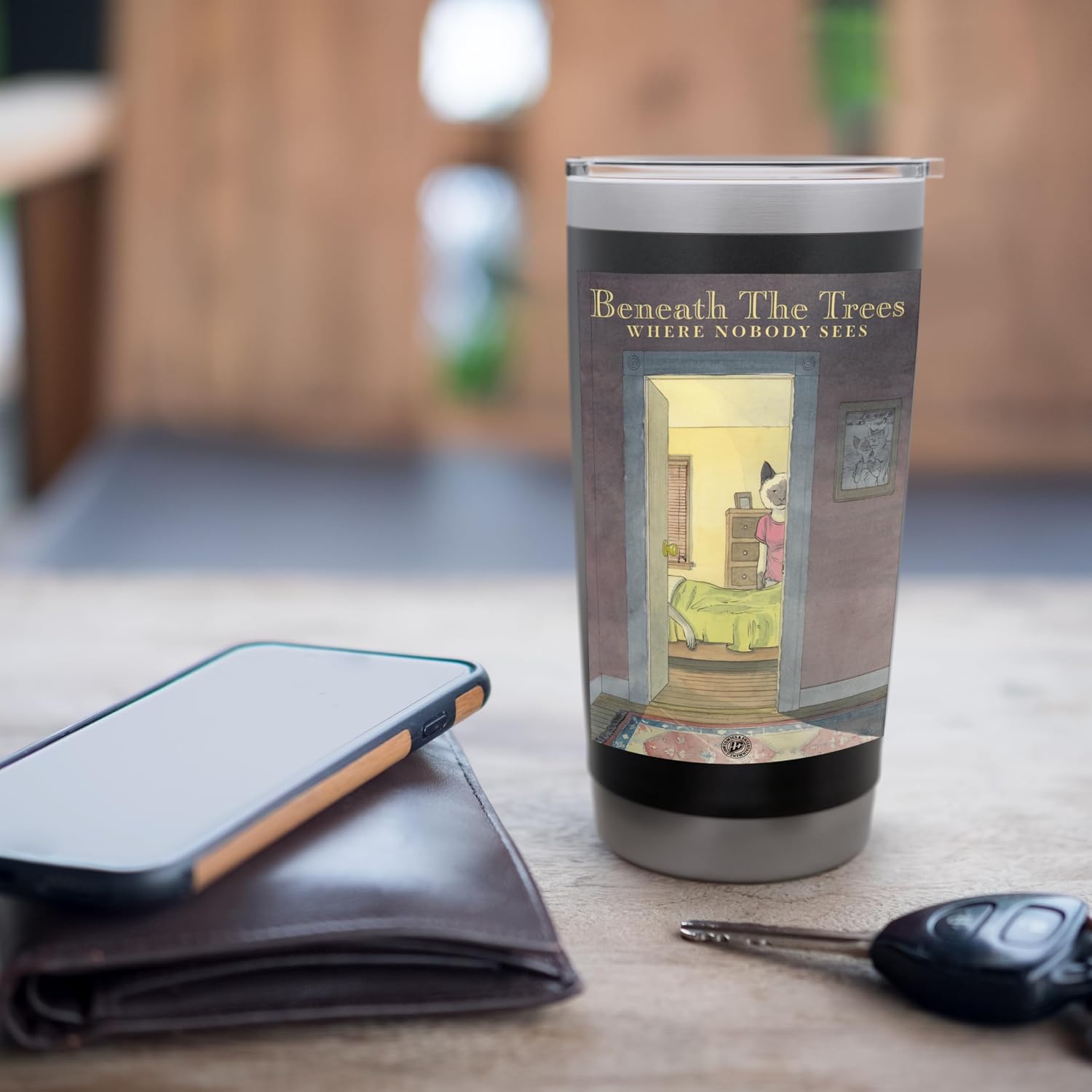 Beneath The Trees Where Nobody Sees Official Licensed | 02 Stainless Steel Insulated Tumbler