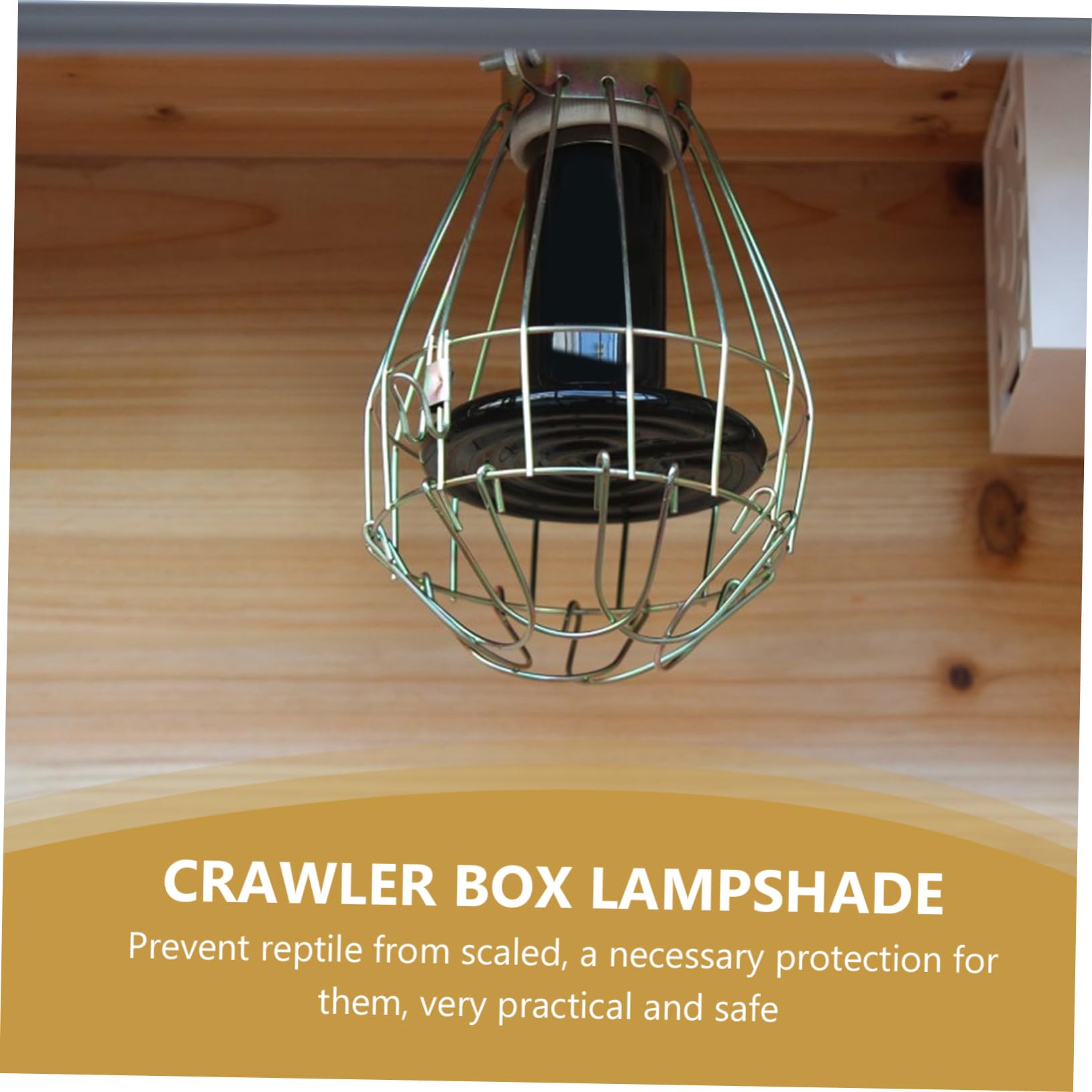 Mipcase 5pezzi Copertura per Rettili Protezione per Lampade e Riscaldanti e Facile Installare Design per Tartarughe e Lucertole