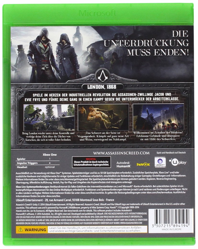 Assassin's Creed Syndicate - Special Edition - [Xbox One]