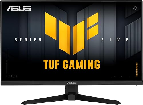 ASUS TUF Gaming Series 5 - VG259QMR5A Gaming Monitor – 24.5-inch Full HD Fast-IPS panel, 310Hz(OC), 0.3ms, G-SYNC compatible AMD FreeSync Premium, ELMB SYNC, 99% sRGB, DisplayWidget Center, Gaming AI - 2