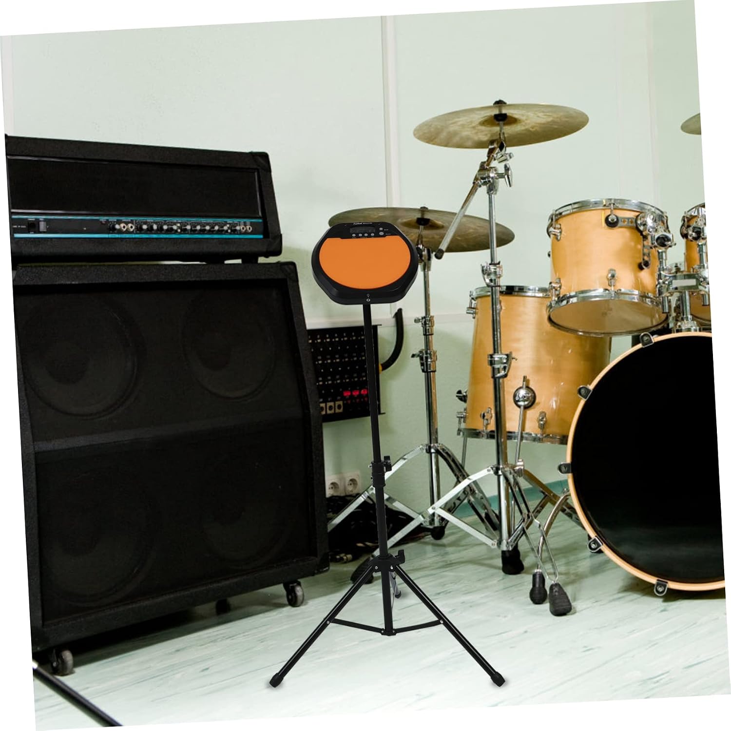 Drum Practice Storage Rack Metal Drum Stand for Dumb Drum Snare Drum Accessory Drum Bracket Sturdy and for Long-term Use