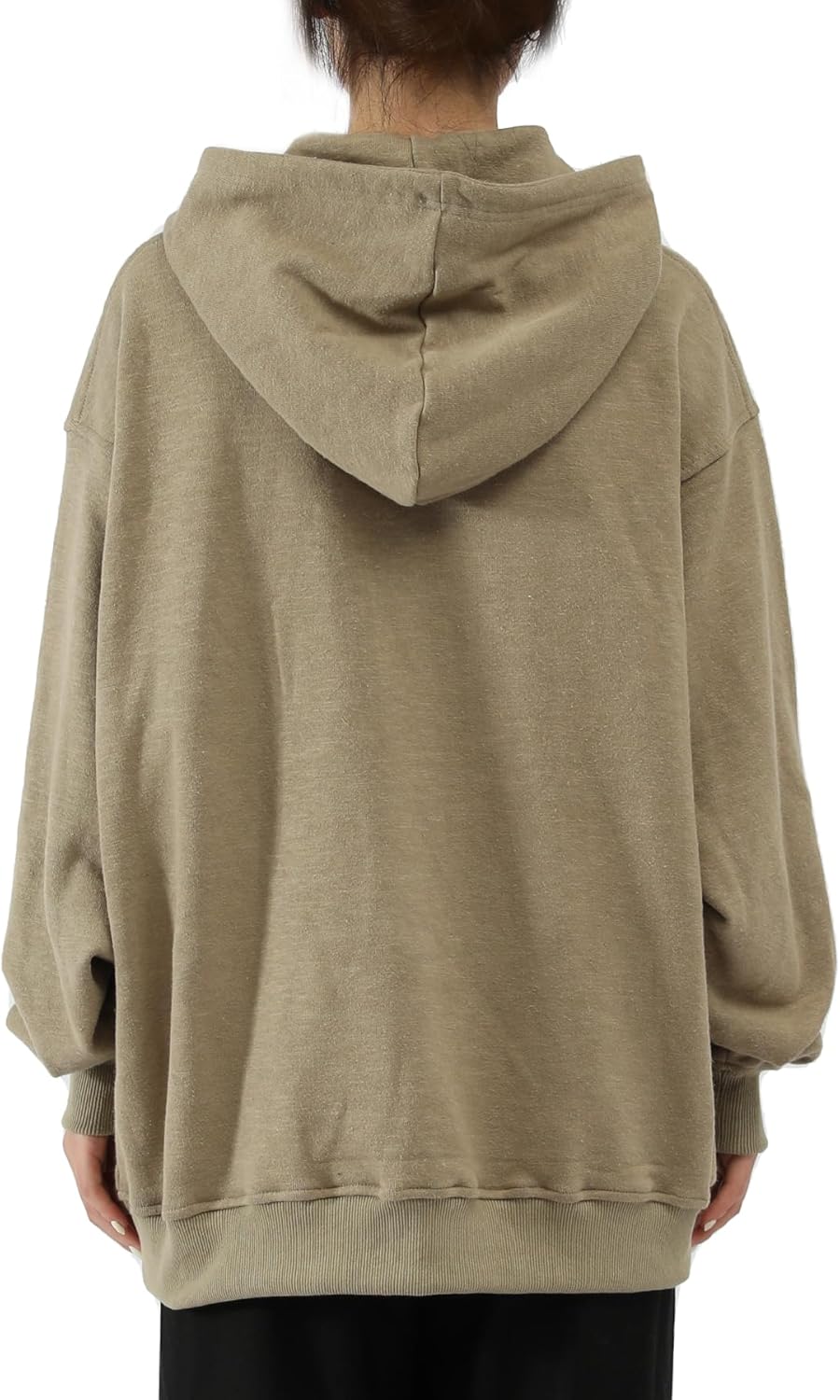 Hoodies for Men & Women Winter Warm Heavyweight Pullover Cotton Blend Oversized Sweatshirt with Kangaroo Pocket - Image 6