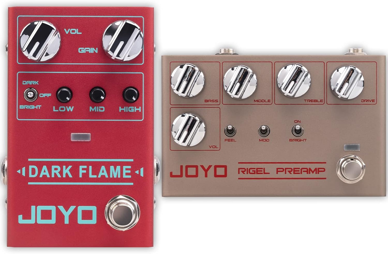 JOYO High Gain Overdrive Pedal Amplifier Simulation Guitar Pedal and Modern Metal