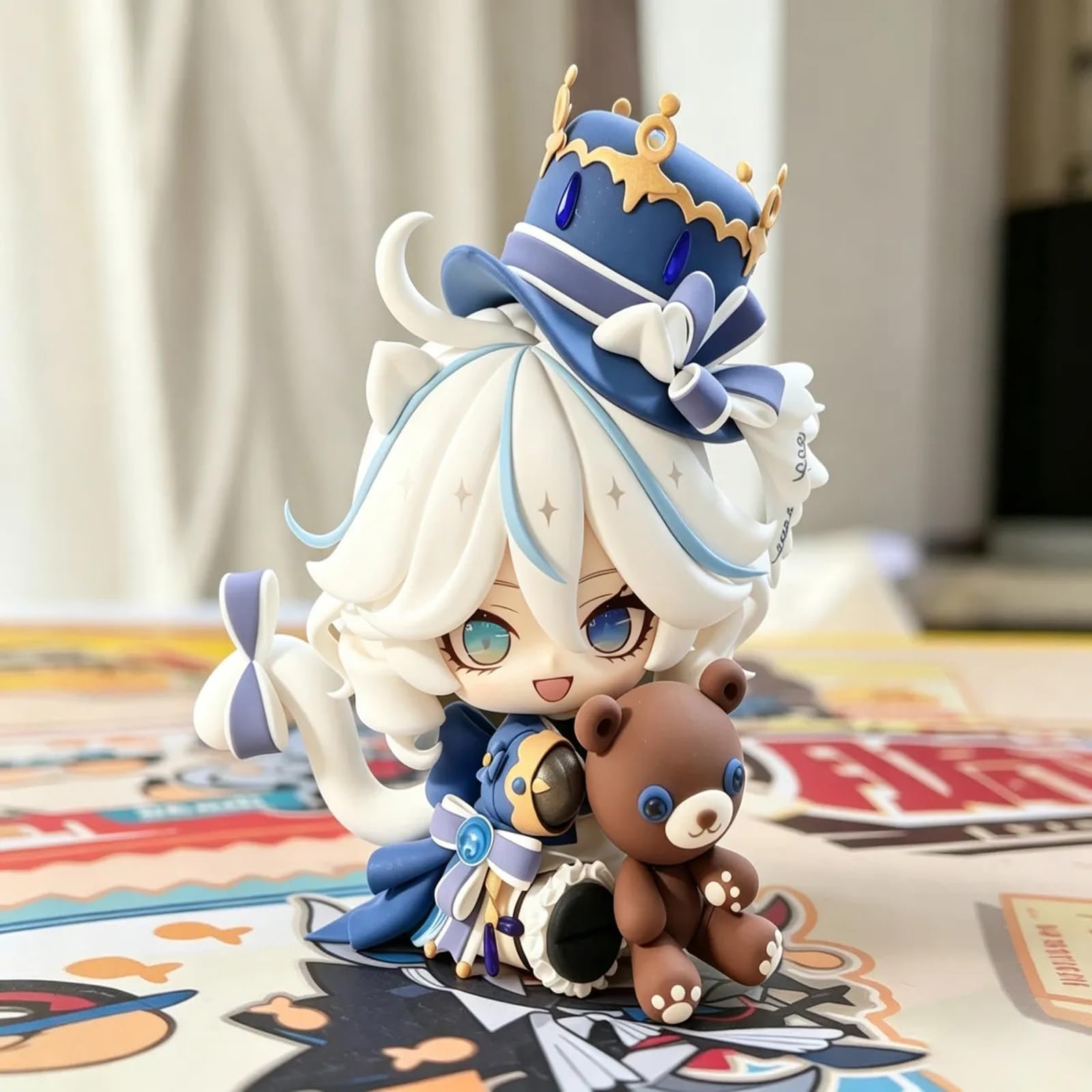 Amazon.co.jp: 原神 フリーナ フィギュア 8cm デフォルメフィギュア