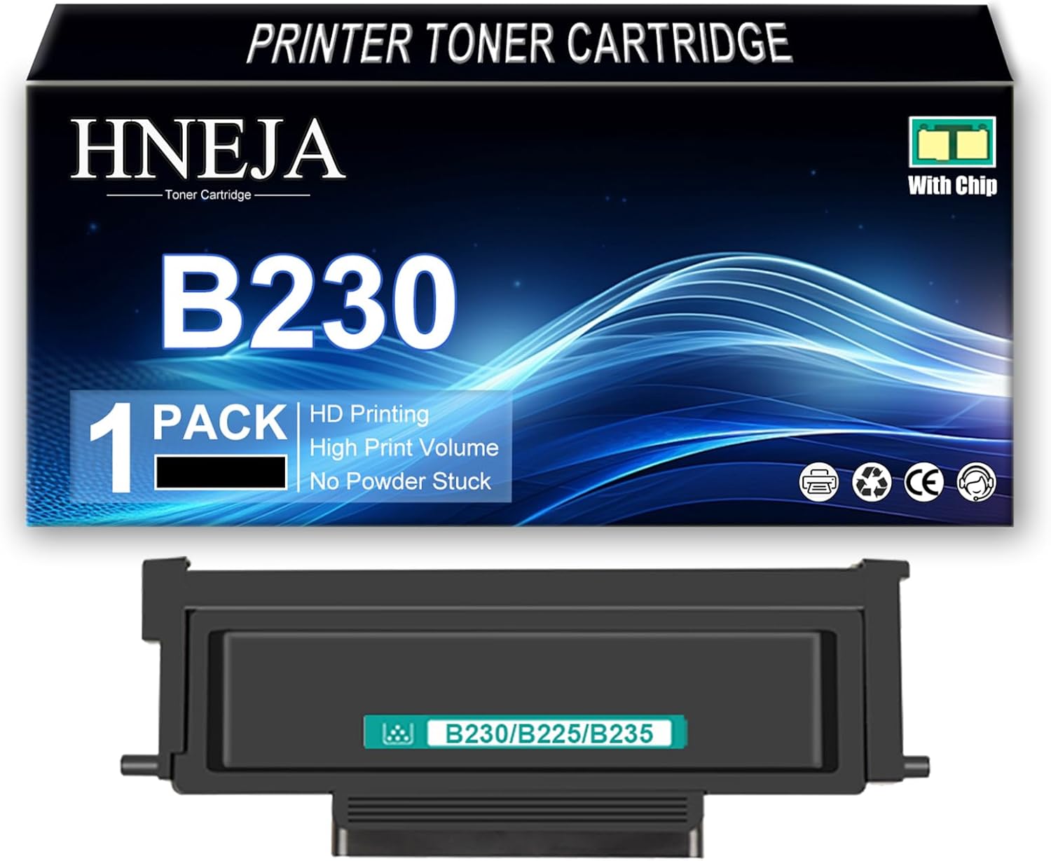 B230 B225 B235 Black Toner Cartridge with Chip Comoros | Ubuy