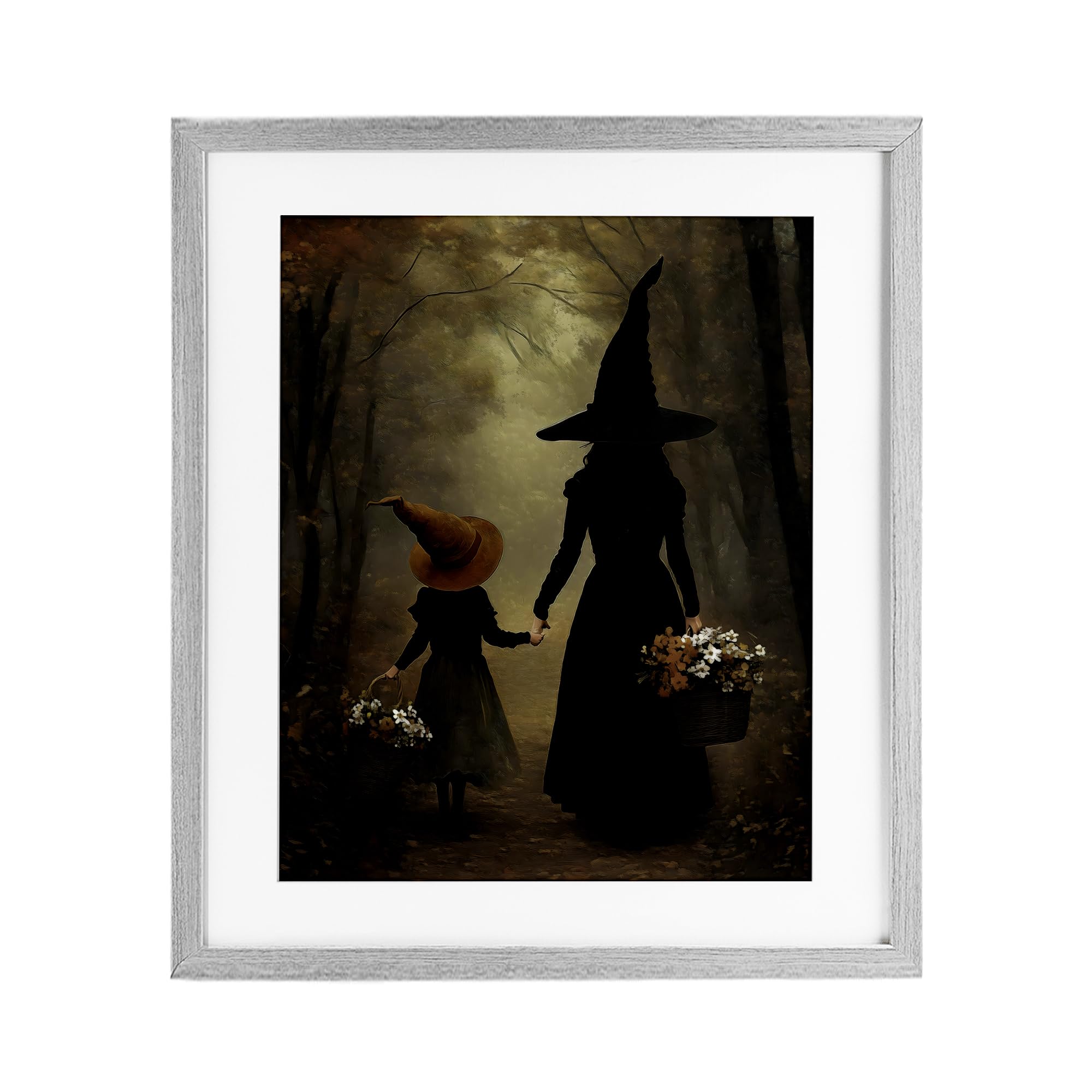 Affiche encadrée Witch & Daughter Arlington Prints sous verre 40x33cm