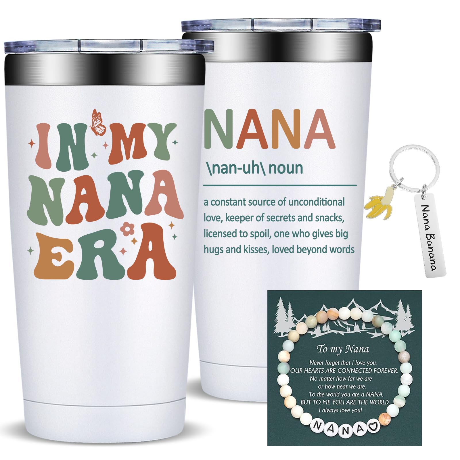Fufandi Best Nana Ever Stainless Steel Tumbler