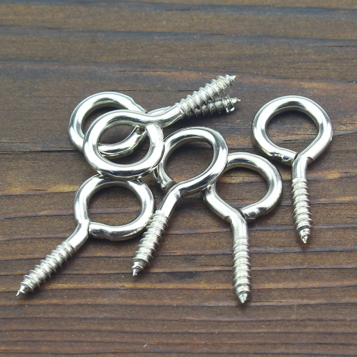 100 Uds. Pasador De Tornillo De Gancho De Ojo De 8/10mm Cierre Chapado En Oro/plata Hallazgo De Joyería DIY - AliExprs 36