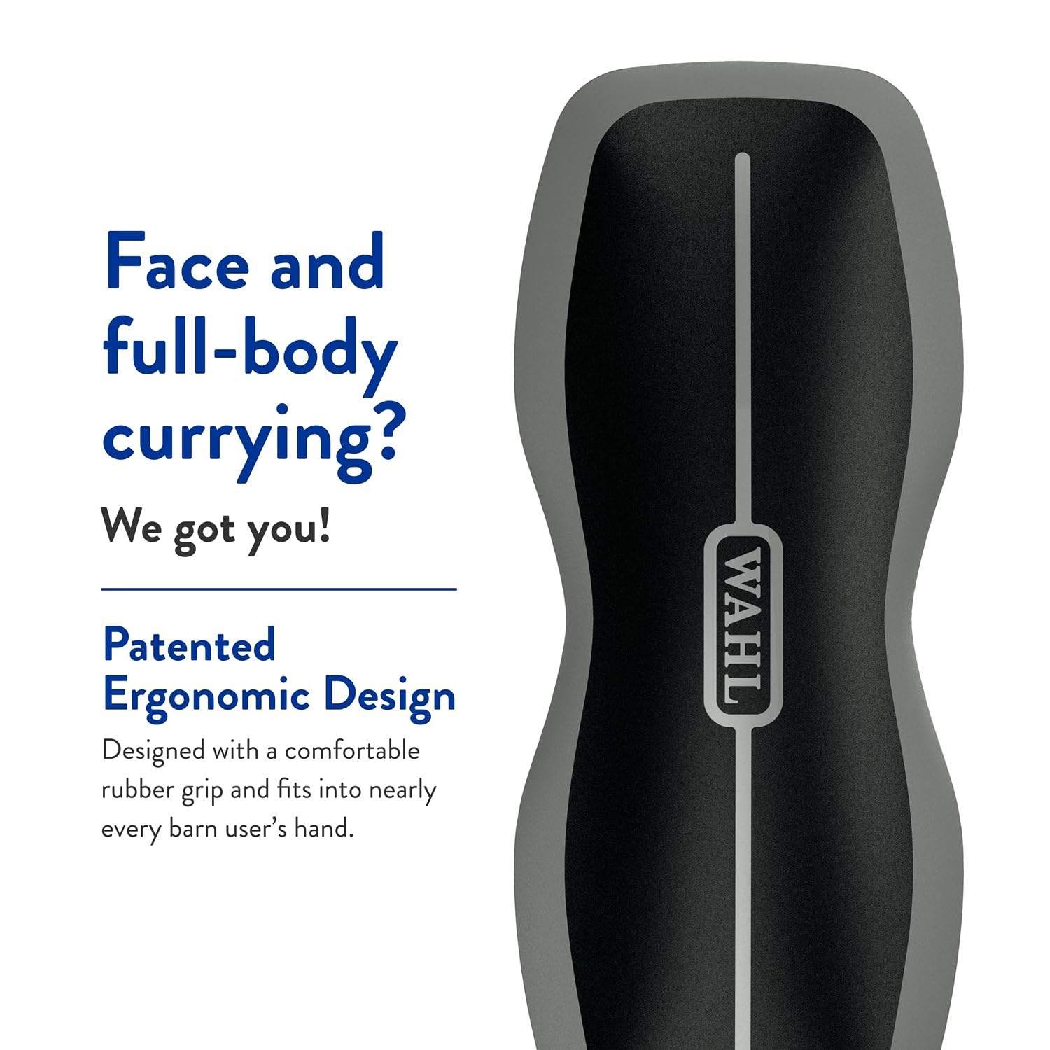Wahl Rubber Curry Brush - Horse Grooming -3