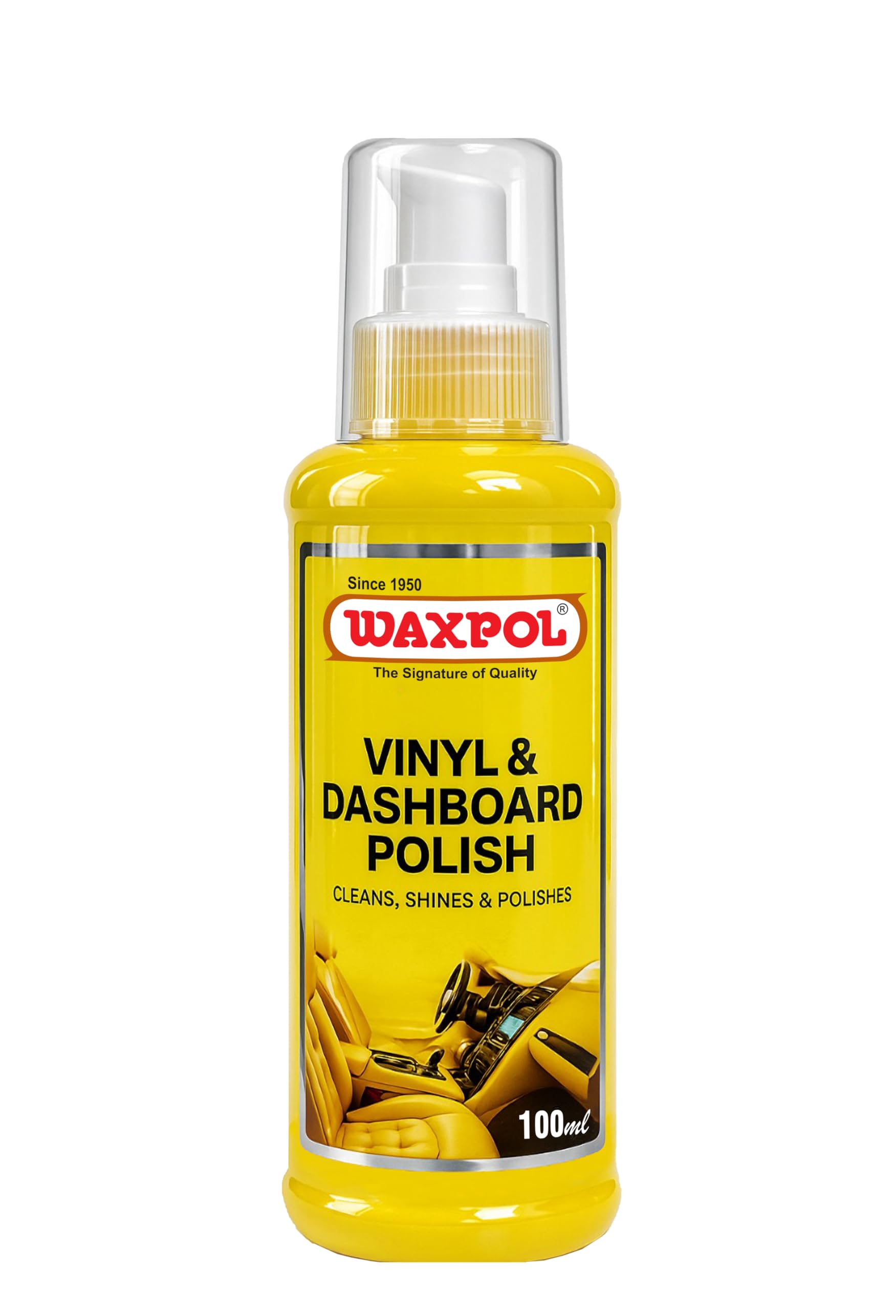 Waxpol Vinyl & Dashboard Polish 100 ml, Cvd 820