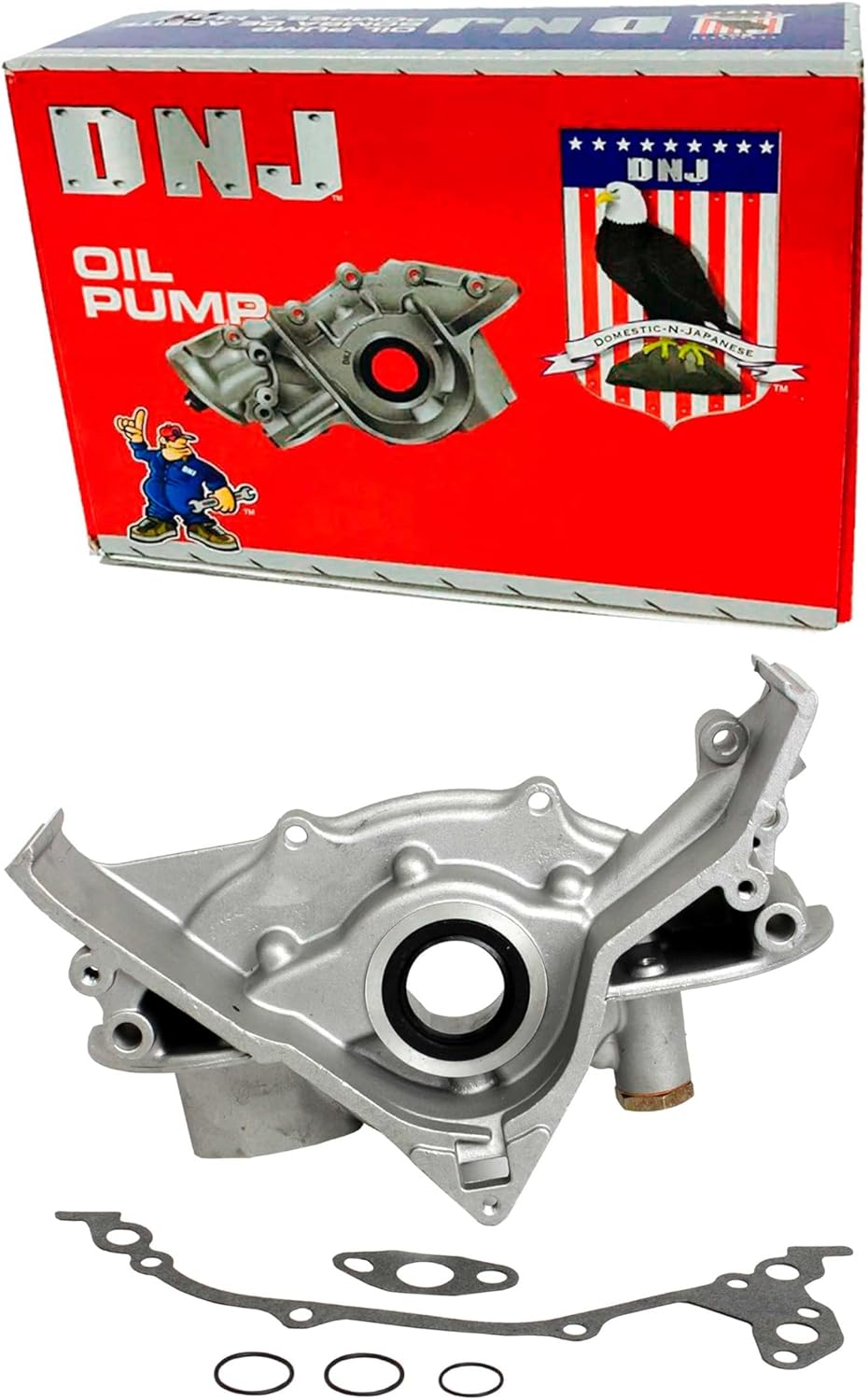 DNJ OP616B Oil Pump Housing for 1986-1995 Nissan D21 Pathfinder Pickup 3.0L V6 12V SOHC 2960cc
