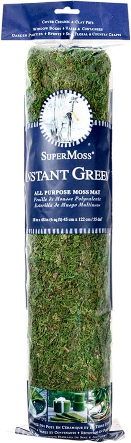SuperMoss 6 Pack: Instant Green All-Purpose Moss Mat