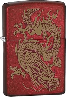 Lighter: Golden Dragon - Candy Apple Red 79095