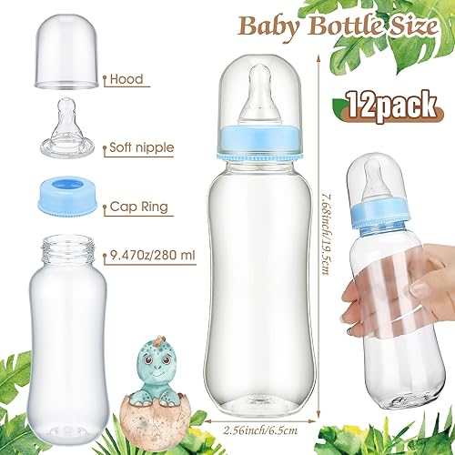 Vista 115 de TrelaCo Cool Baby Shower Games - Juego de regalo con temática de abejas y 12 biberones para baby shower, para juegos de abejas de panal, revelación