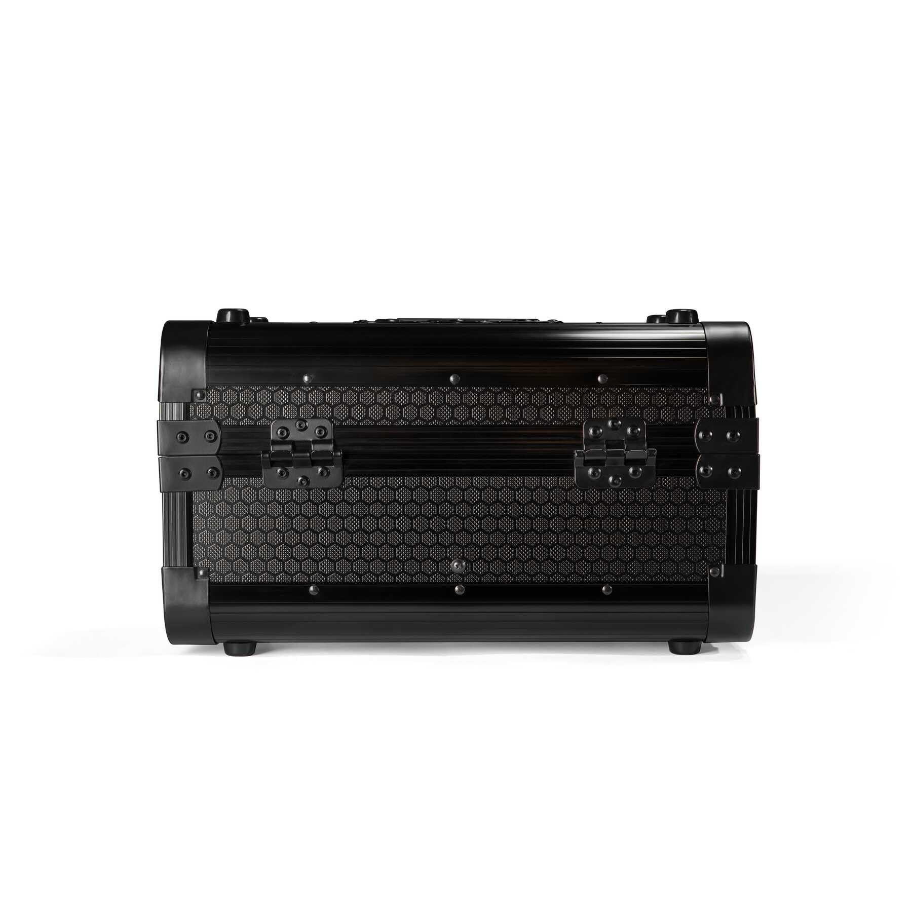 Reloop 7'' Record Case 150 Black - Robuste Konstruktion mit kratzfester Hexa-Oberfläche in mattem Schwarz