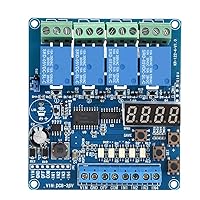 Vista 5 de Módulo multifuncional de la retransmisión de tiempo, 8-36V 4-Channel Multifunción del retardo de tiempo de la retransmisión del módulo de tablero