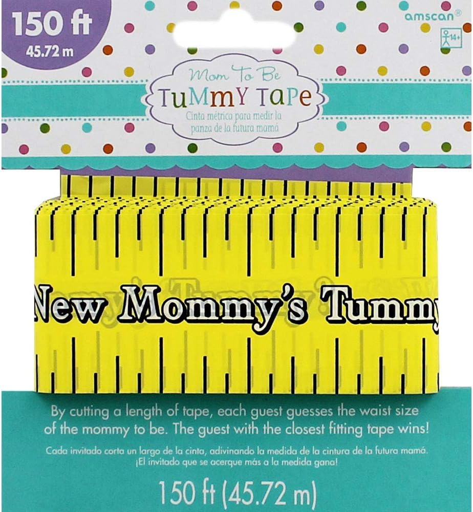Baby Bump Measure Game - 150' x 2", 1 Pc