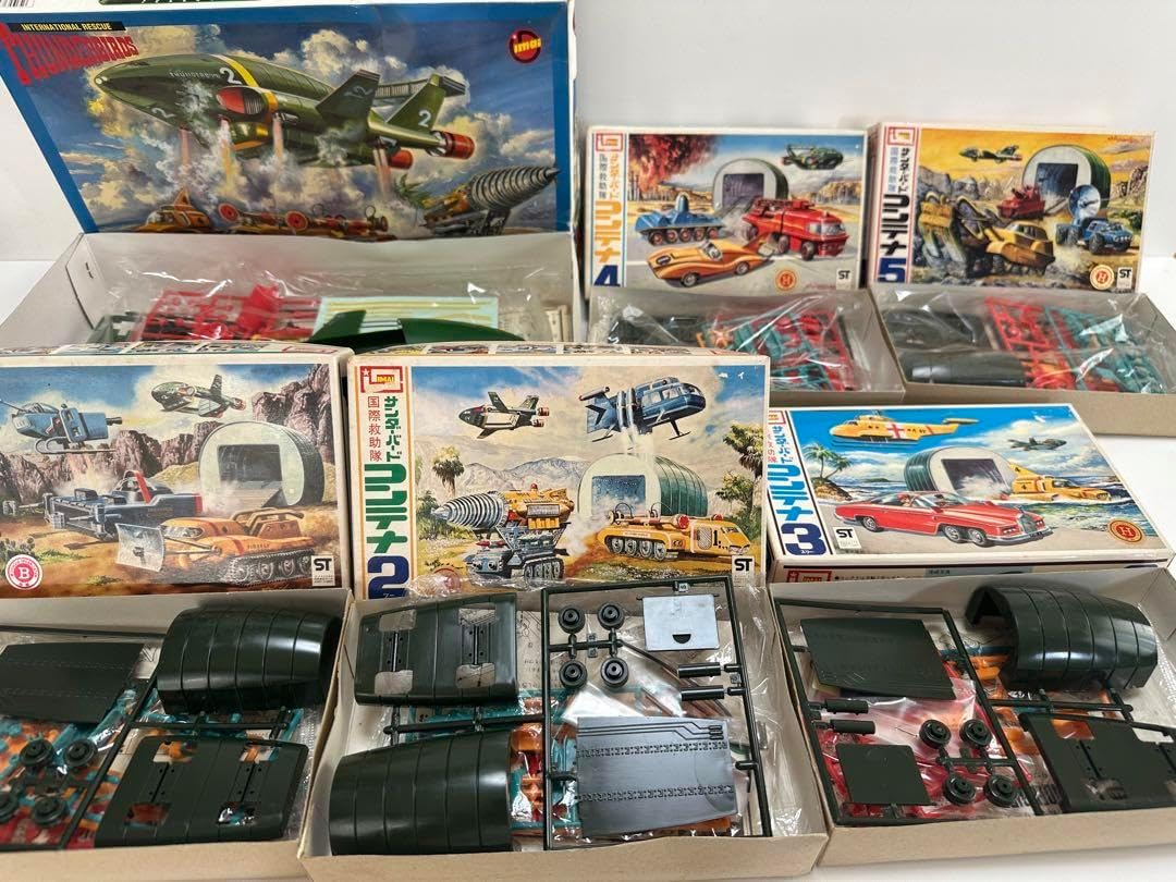 【未組立】プラモデル イマイ サンダーバード２号・コンテナセット　※78 未組立プラモデル イマイ サンダーバード2号・コンテナセット 78 M5770218