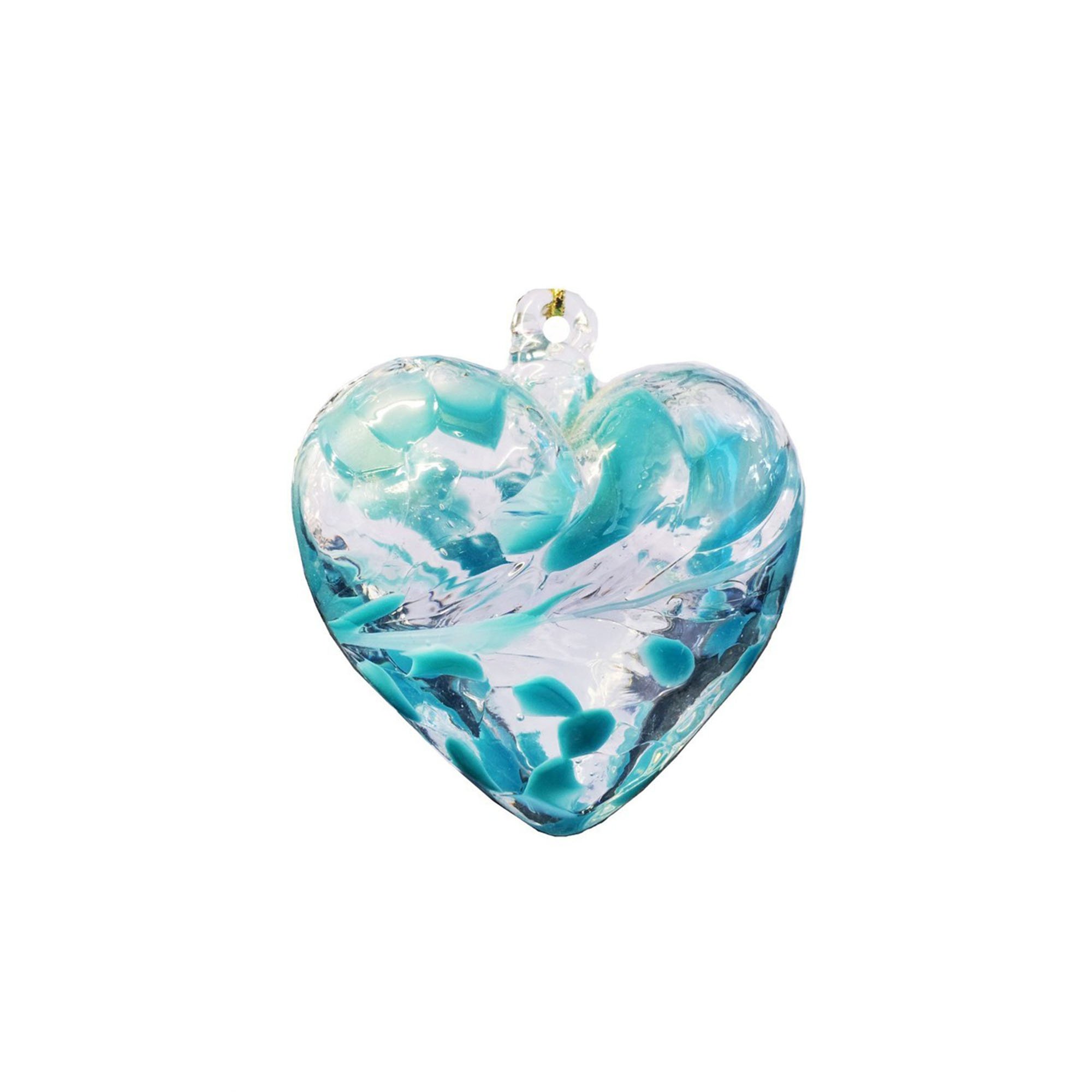 The Milford Collection - Birthstone Heart - December - Turquoise