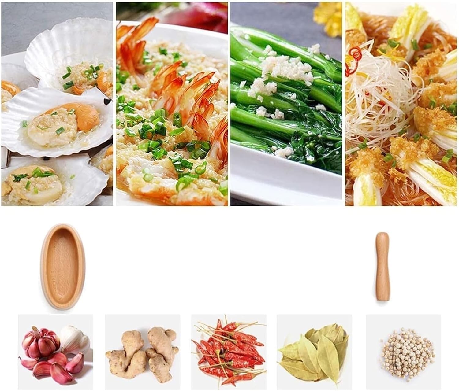 Crusher,Mortar and Pestle Set,Mortar and Pestle Wooden Mortar and Pestle Set| Pepper Grinder| Crusher Mortar| Spice Mortar and Pestle| Bowl and Crusher| Grinding