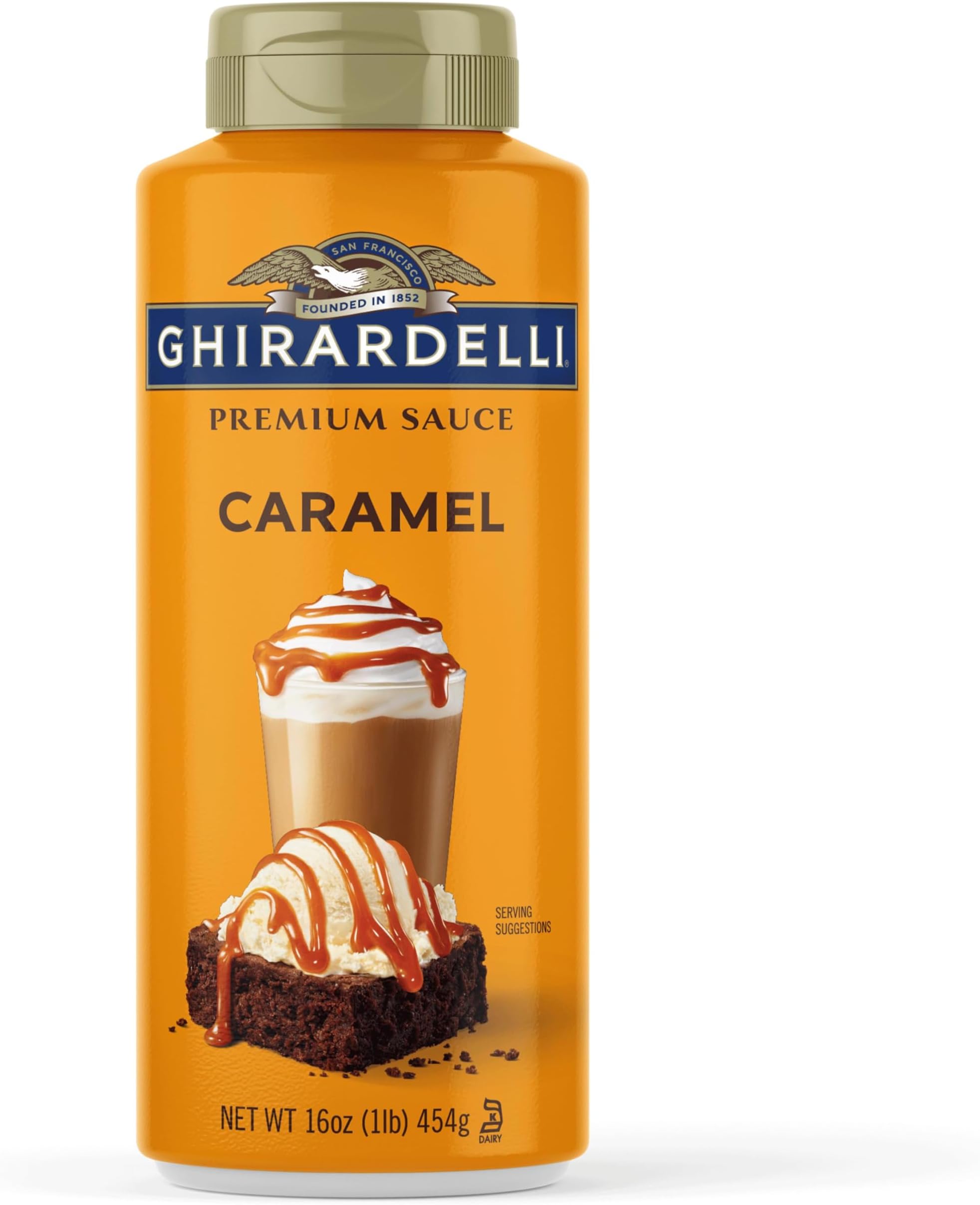 GHIRARDELLI Premium Caramel Sauce, 16 Oz