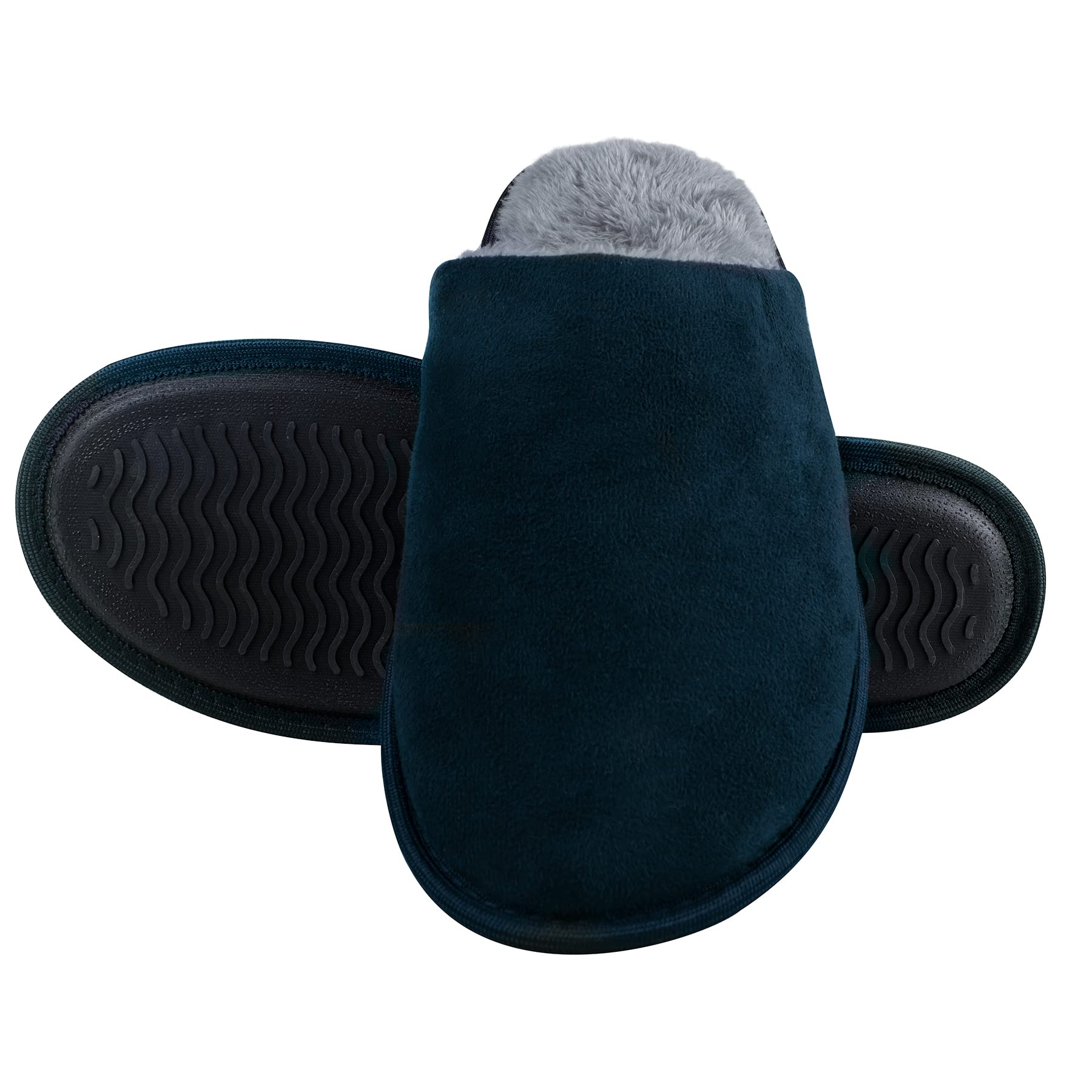 riemot Pantofole Uomo Ciabatte Invernali Inverno Casa Morbida Autunno Inverno Memoria Schiuma Pavimento Indoor Outdoor 38-47 EU