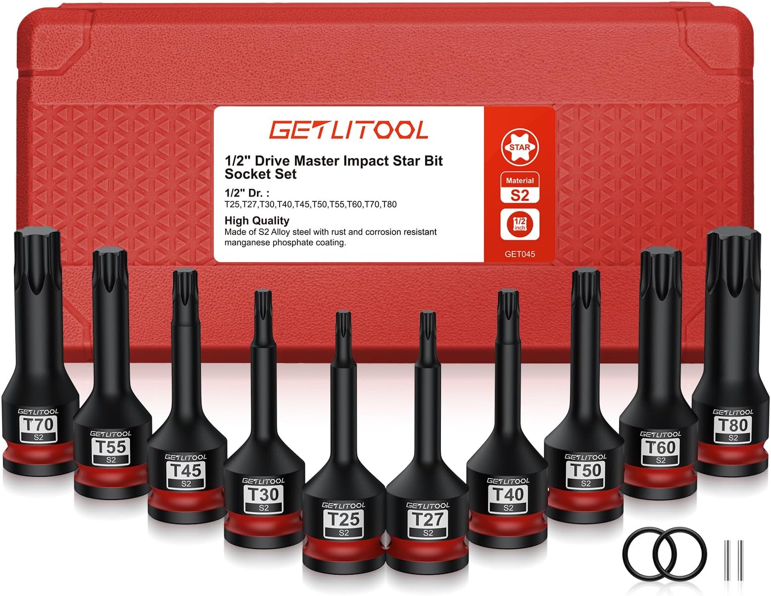 CTA Tools Torx Plus Steckschlüsselsatz - 5-teilig Für EPR Schrauben