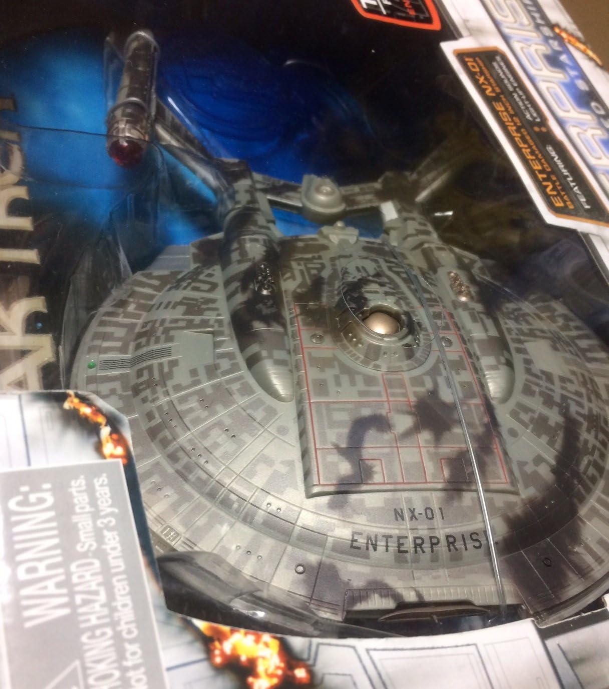 エンタープライズ NX-01 ENTERPROSE BATTLE DAMAGE STARSHIP アート