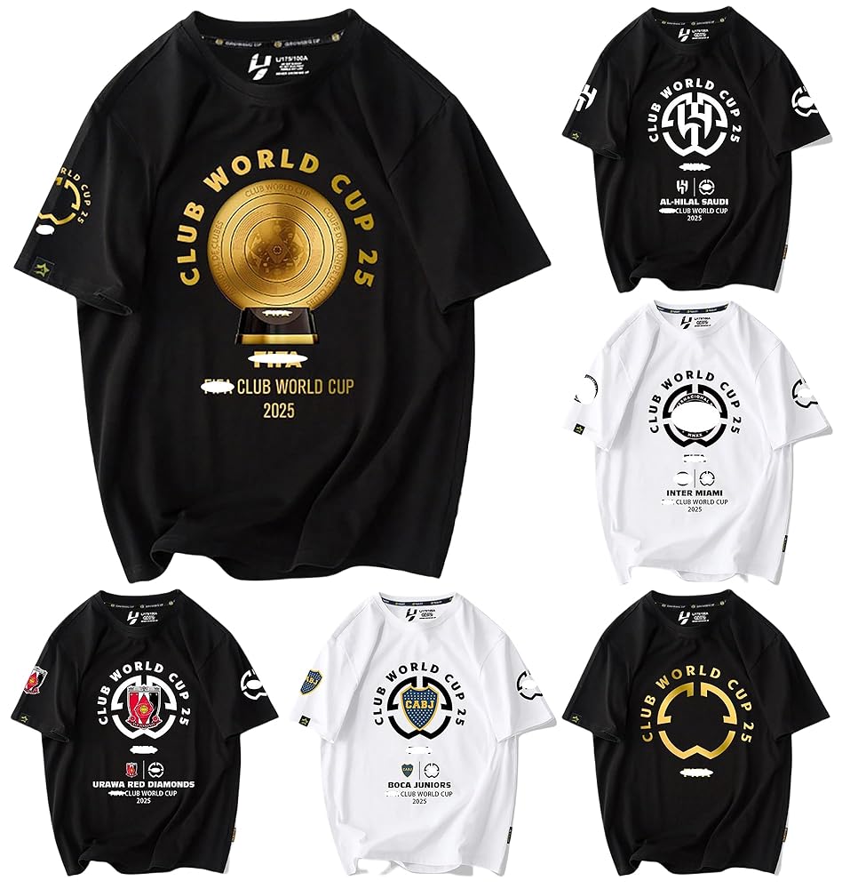 Amazon.co.jp: [DJ-A1wayS] メッシ Tシャツ クラブワールド