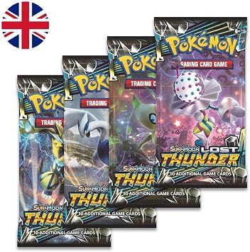 Pokemon TCG Sun & Moon Lost Thunder Booster 10 Card PACK Sealed/English