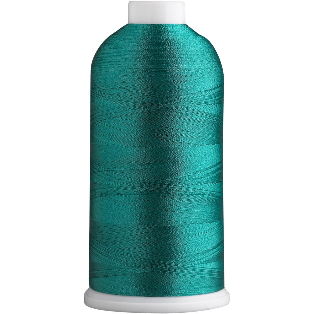 Superpunch SuperB Embroidery Thread 40wt, 5000 m Cone, Jade Green 4627